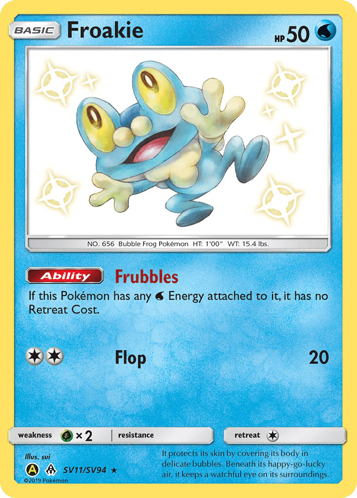 Carta Pokémon Froakie SV11
