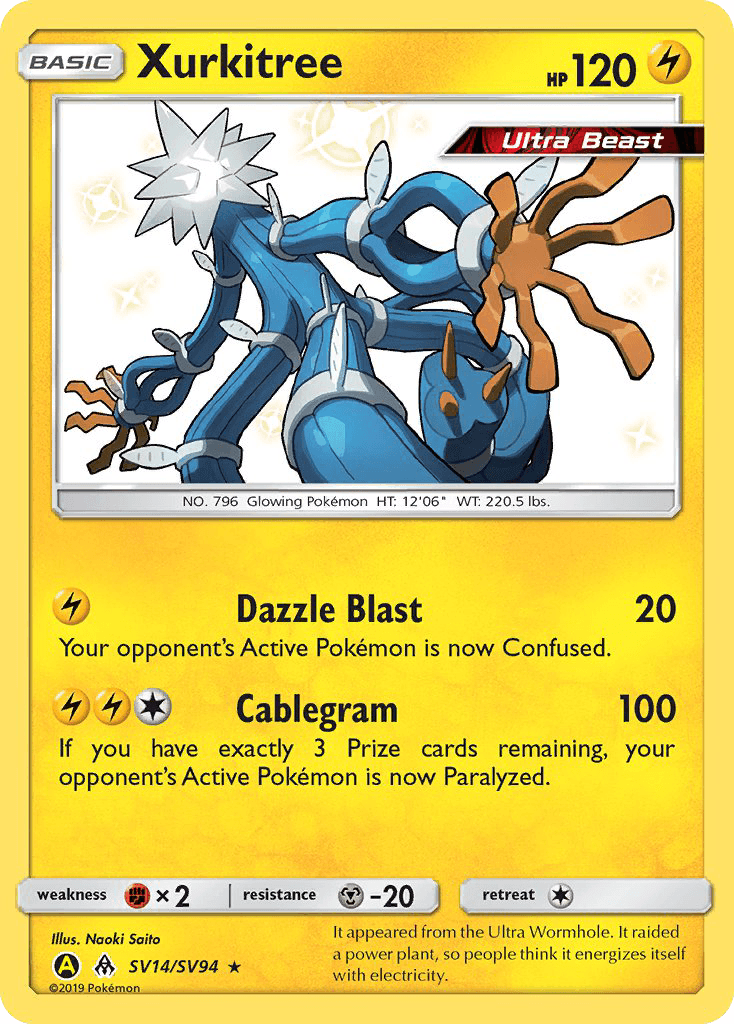 Carta Pokémon Xurkitree SV14