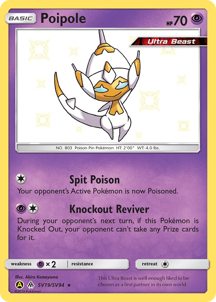 Carta Pokémon Poipole SV19
