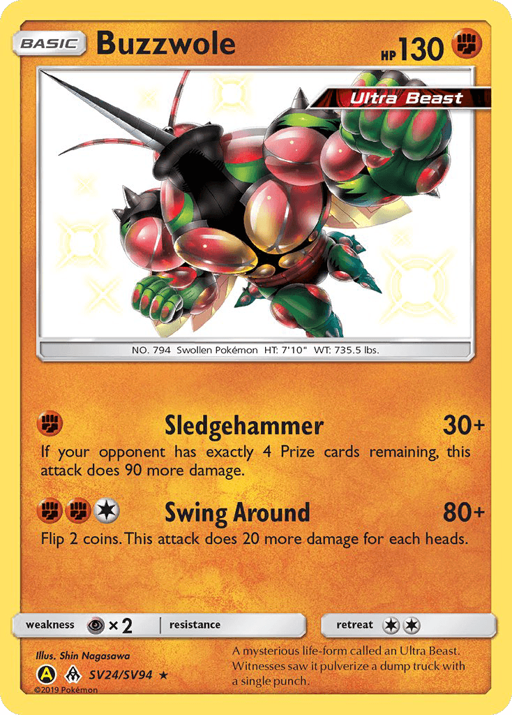 Carta Pokémon Buzzwole SV24