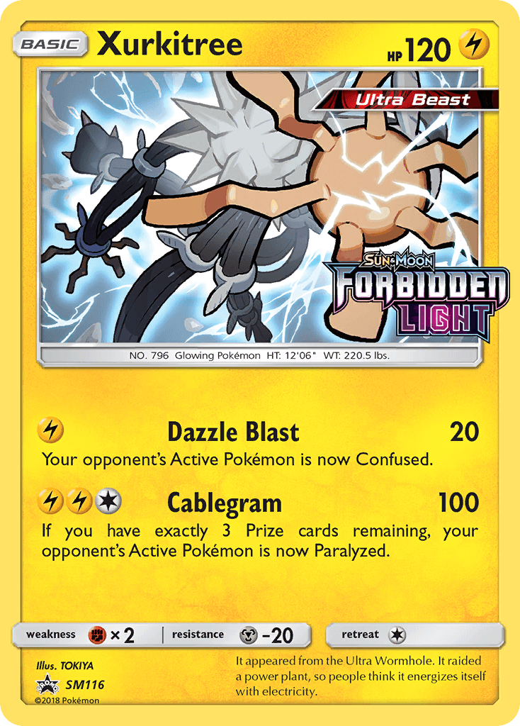 Carta Pokémon Xurkitree SM116