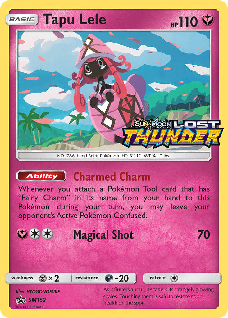 Carta Pokémon Tapu Lele SM152