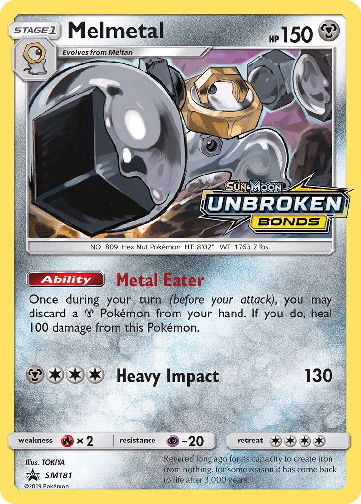 Carta Pokémon Melmetal SM181