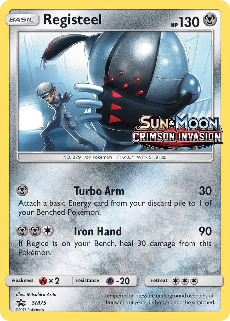 Carta Pokémon Registeel SM75