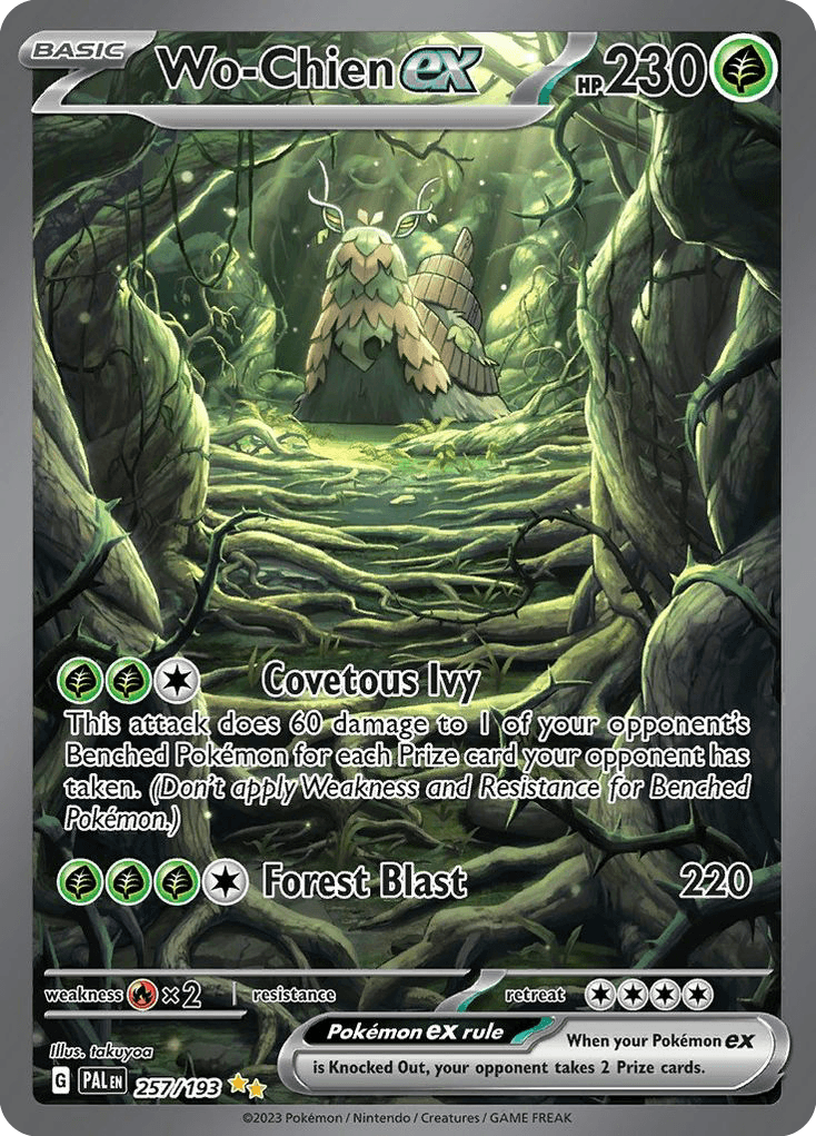 Carta Pokémon Wo-Chien ex
