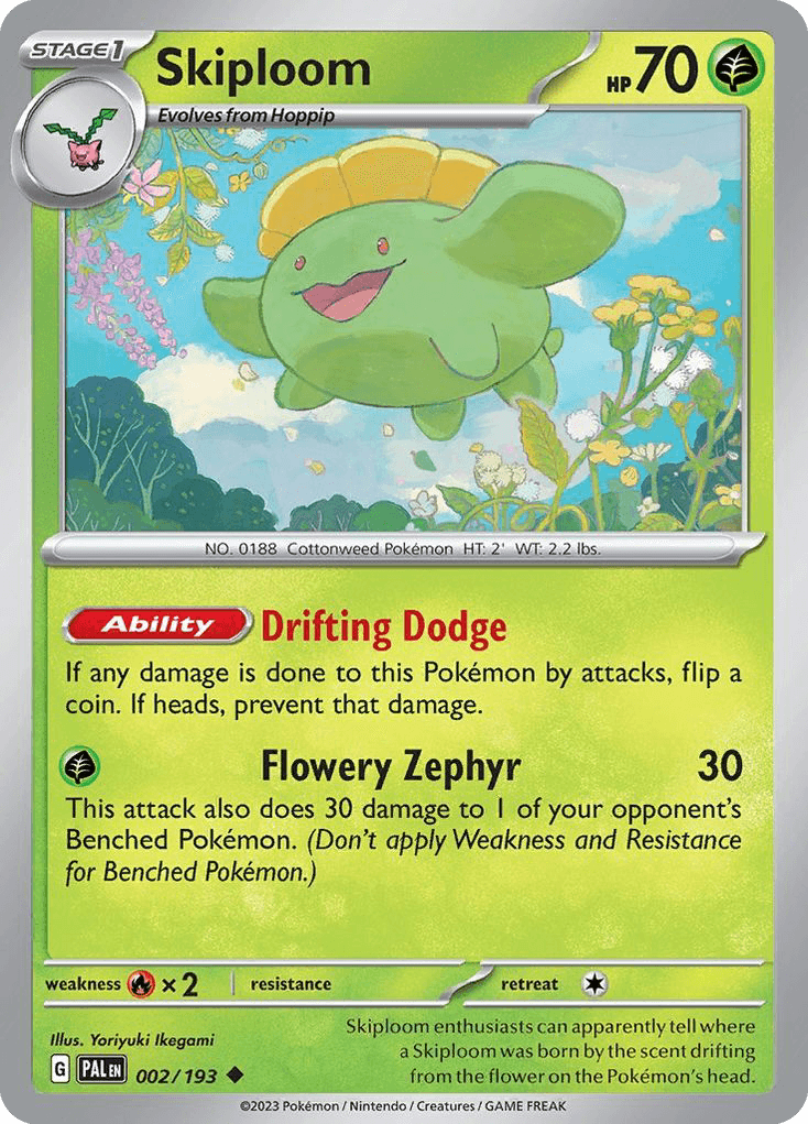 Carta Pokémon Skiploom 2