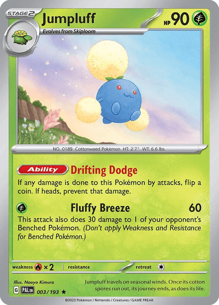 Carta Pokémon Jumpluff 3