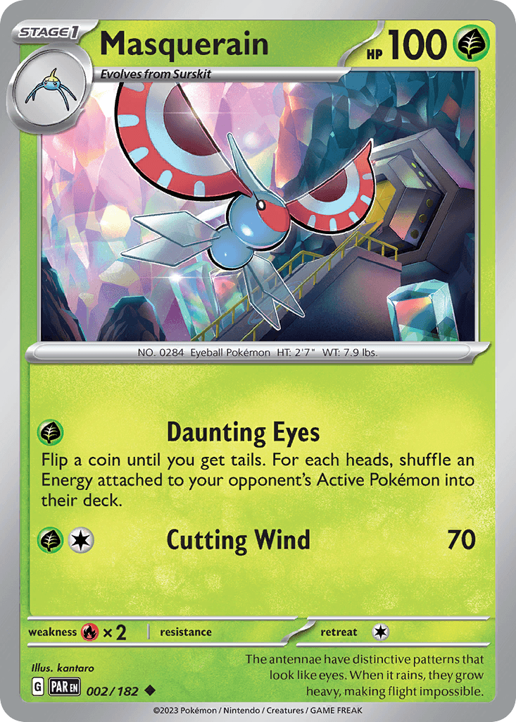 Carta Pokémon Masquerain 2