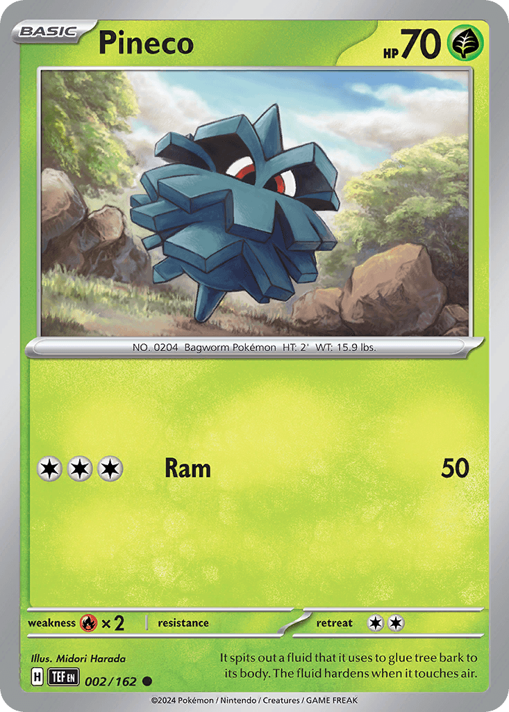 Carta Pokémon Pineco 2