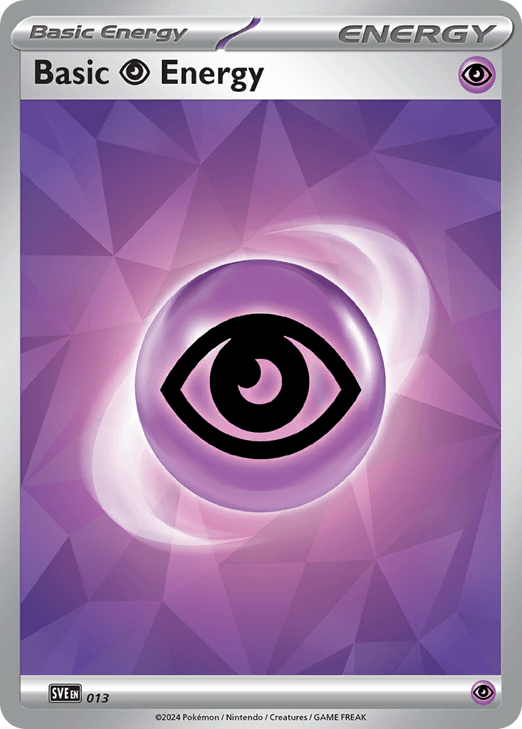 Carta Pokémon Basic Psychic Energy 13