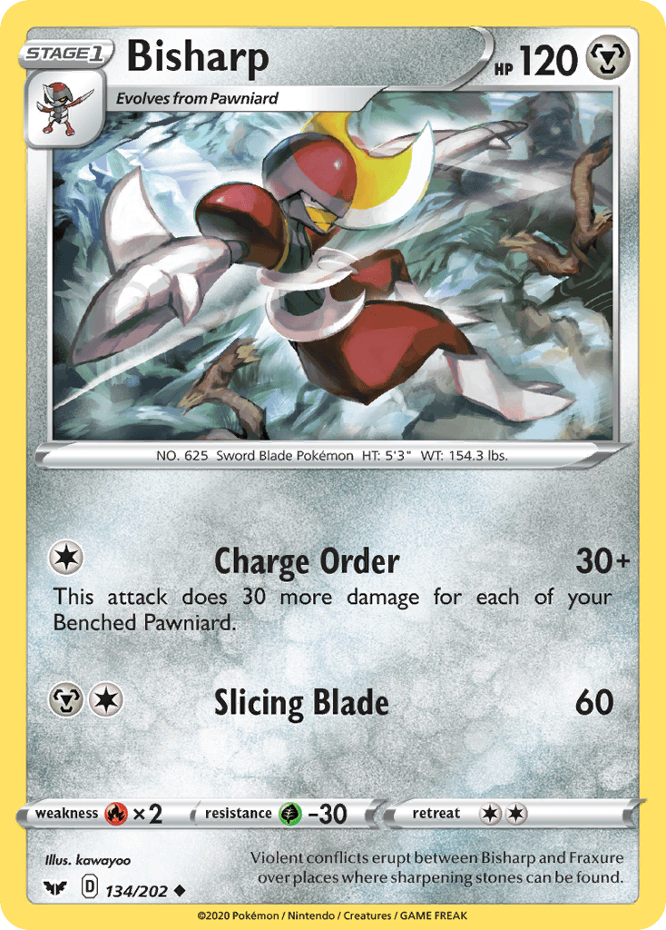 Carta Pokémon Bisharp