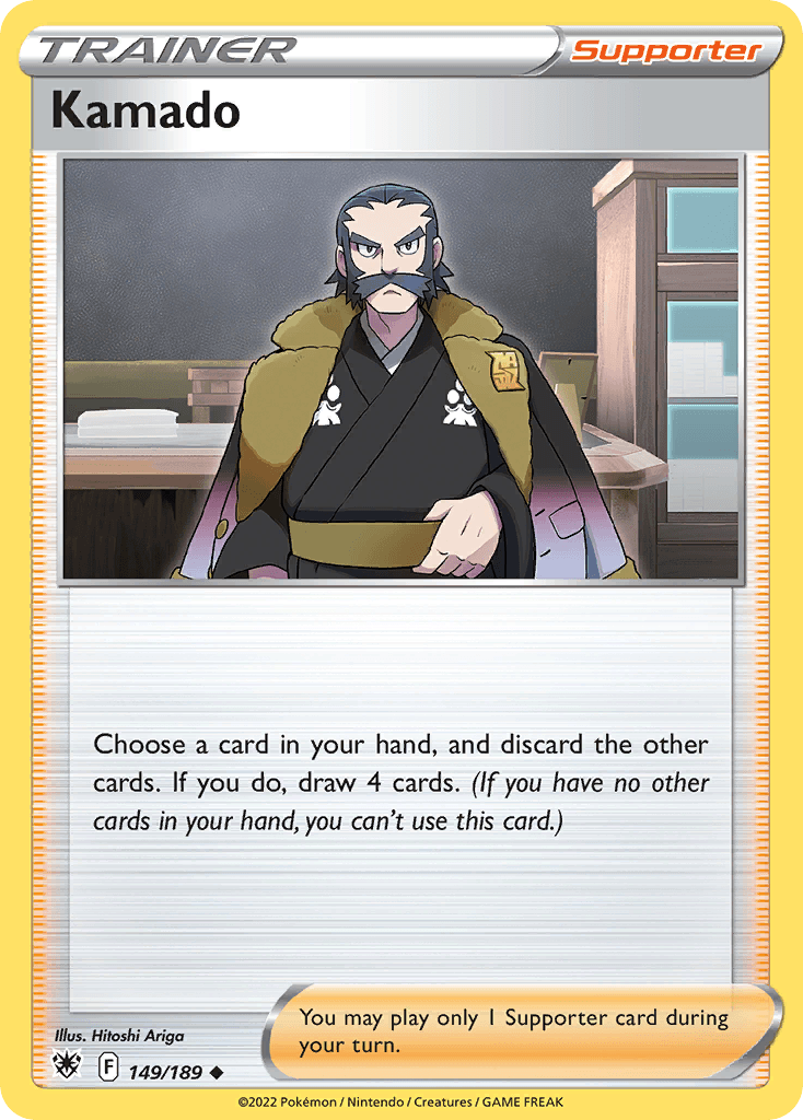 Carta Pokémon Kamado 149