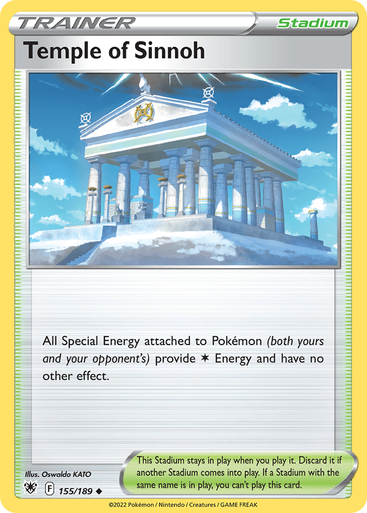 Carta Pokémon Temple of Sinnoh 155