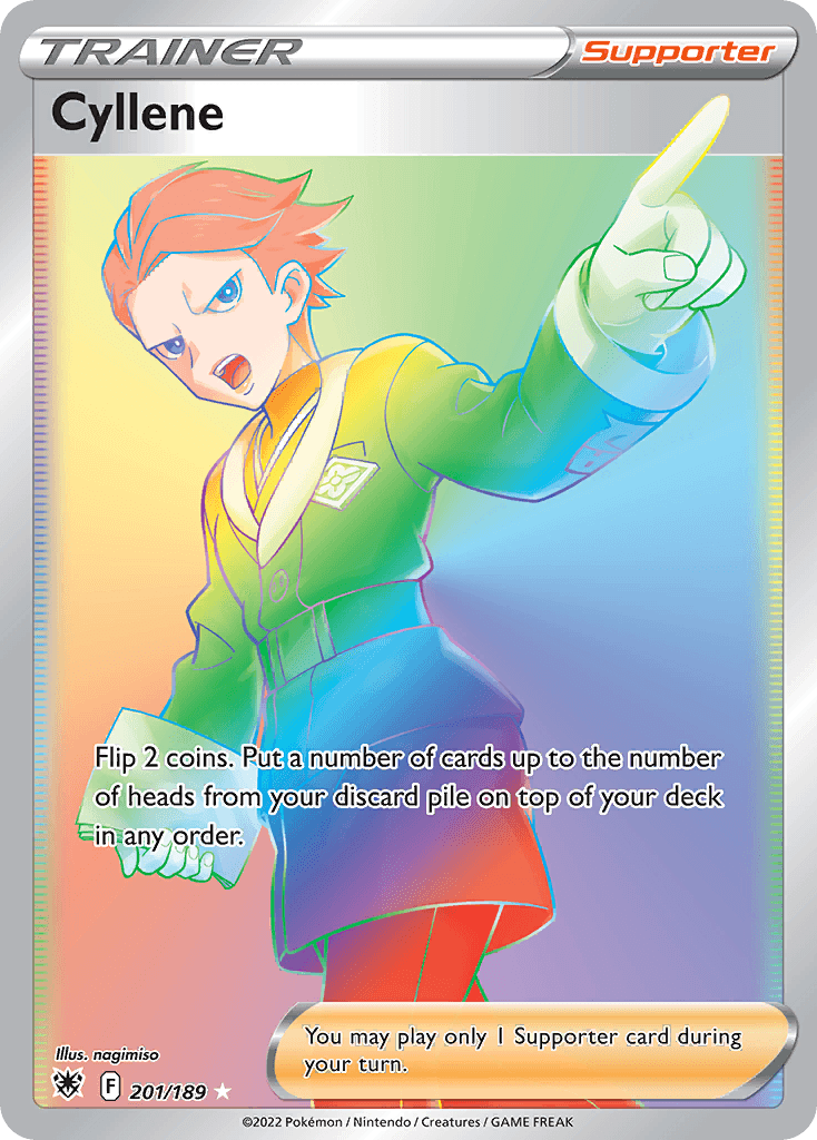Carta Pokémon Cyllene 201