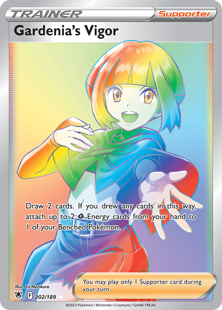 Carta Pokémon Gardenia's Vigor 202