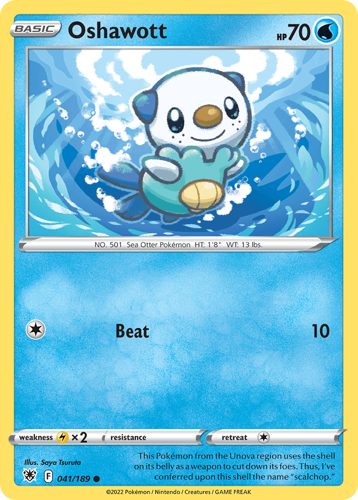 Carta Pokémon Oshawott 41