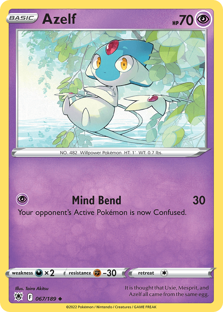 Carta Pokémon Azelf 67