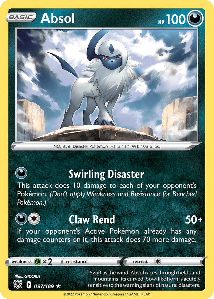 Carta Pokémon Absol 97