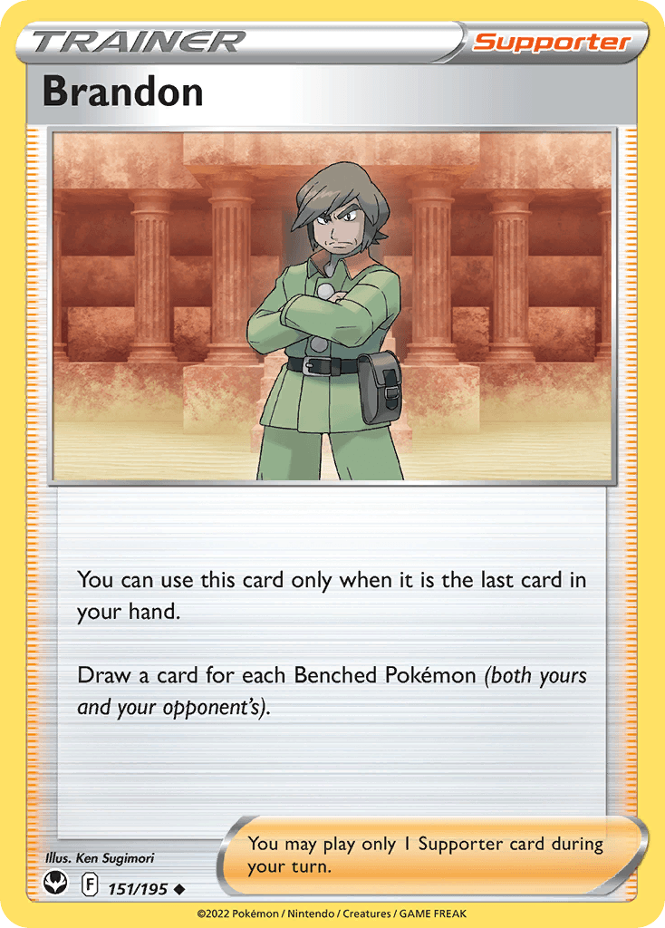 Carta Pokémon Brandon 151