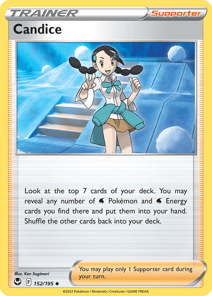 Carta Pokémon Candice 152