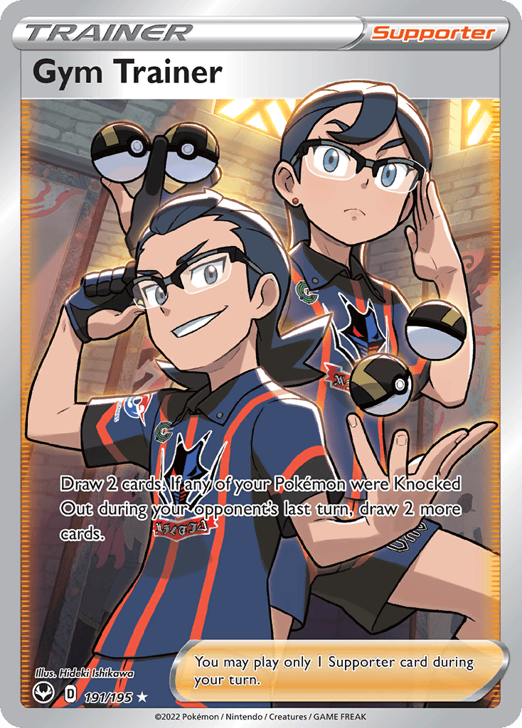 Carta Pokémon Gym Trainer 191