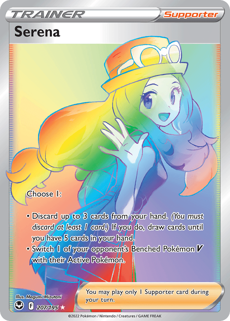 Carta Pokémon Serena 207