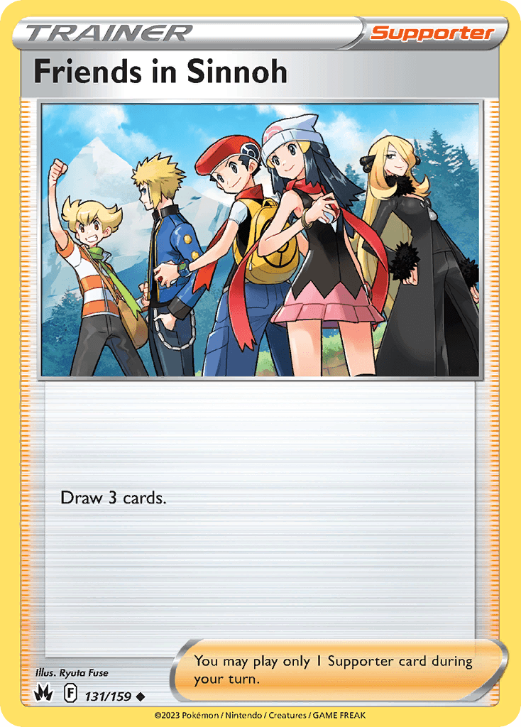 Carta Pokémon Friends in Sinnoh 131 de Crown Zenith