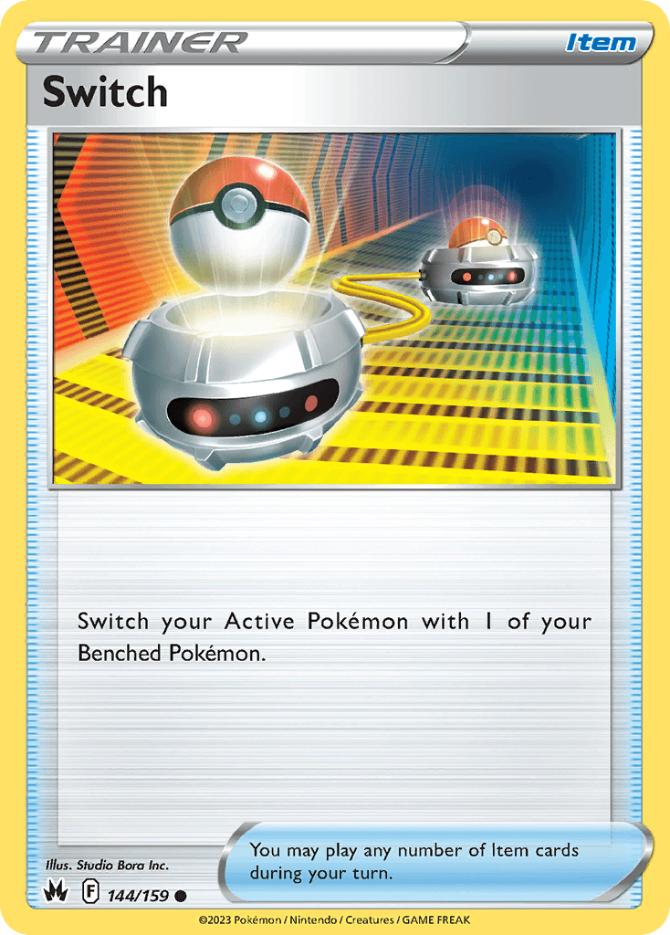 Carta Pokémon Switch 144 de Crown Zenith
