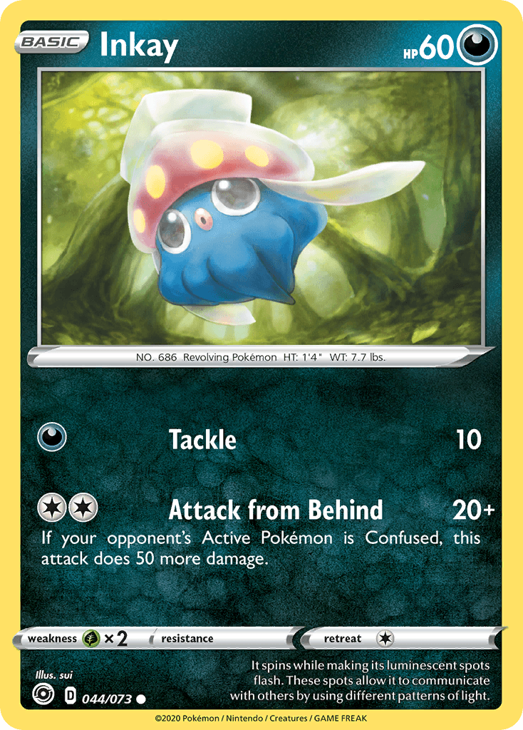 Carta Pokémon Inkay 44