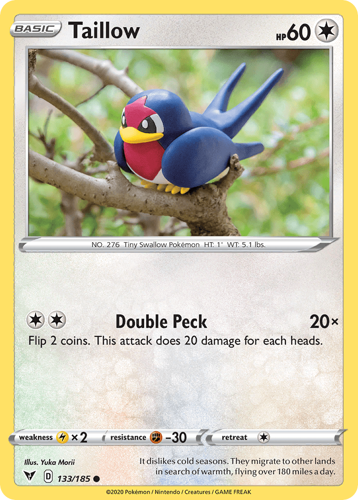 Carta Pokémon Taillow 133