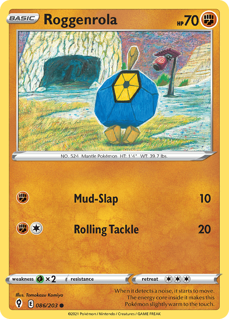 Carta Pokémon Roggenrola
