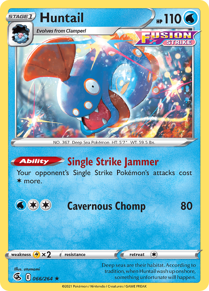 Carta Pokémon Huntail 66