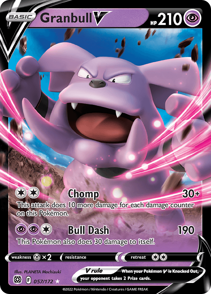 Carta Pokémon Granbull V