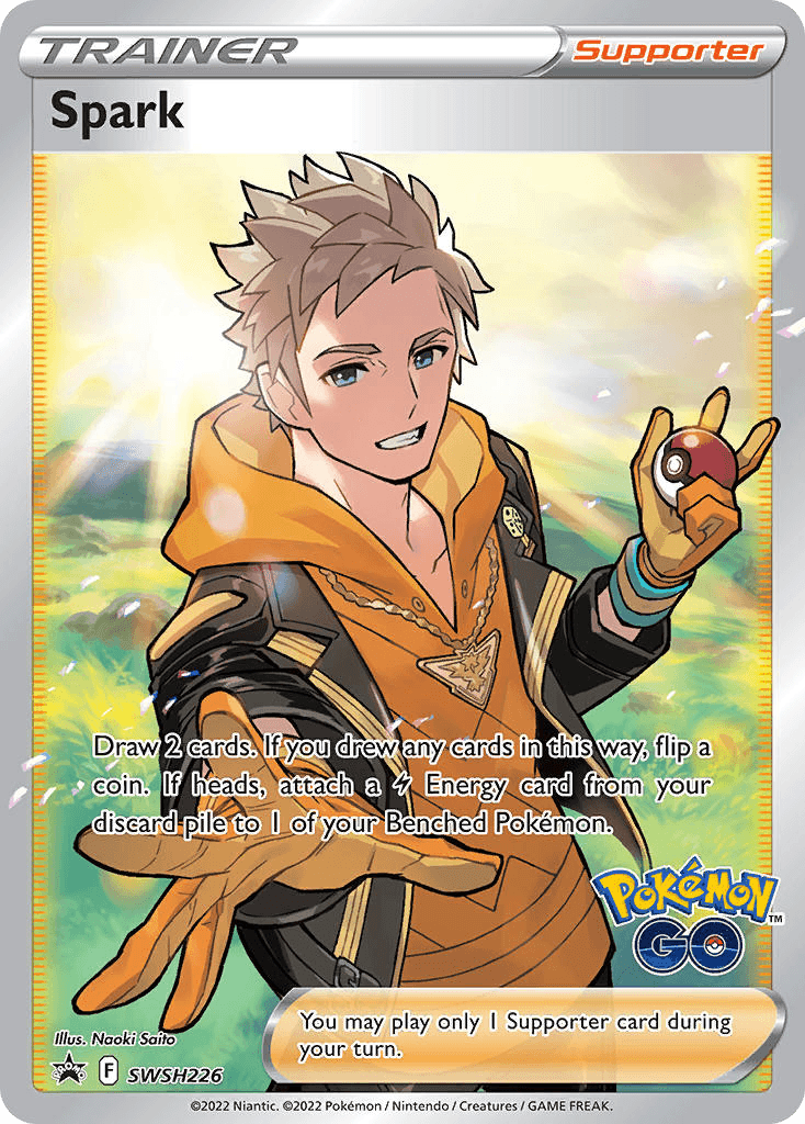 Carta Pokémon Spark SWSH226 de SWSH Black Star Promos
