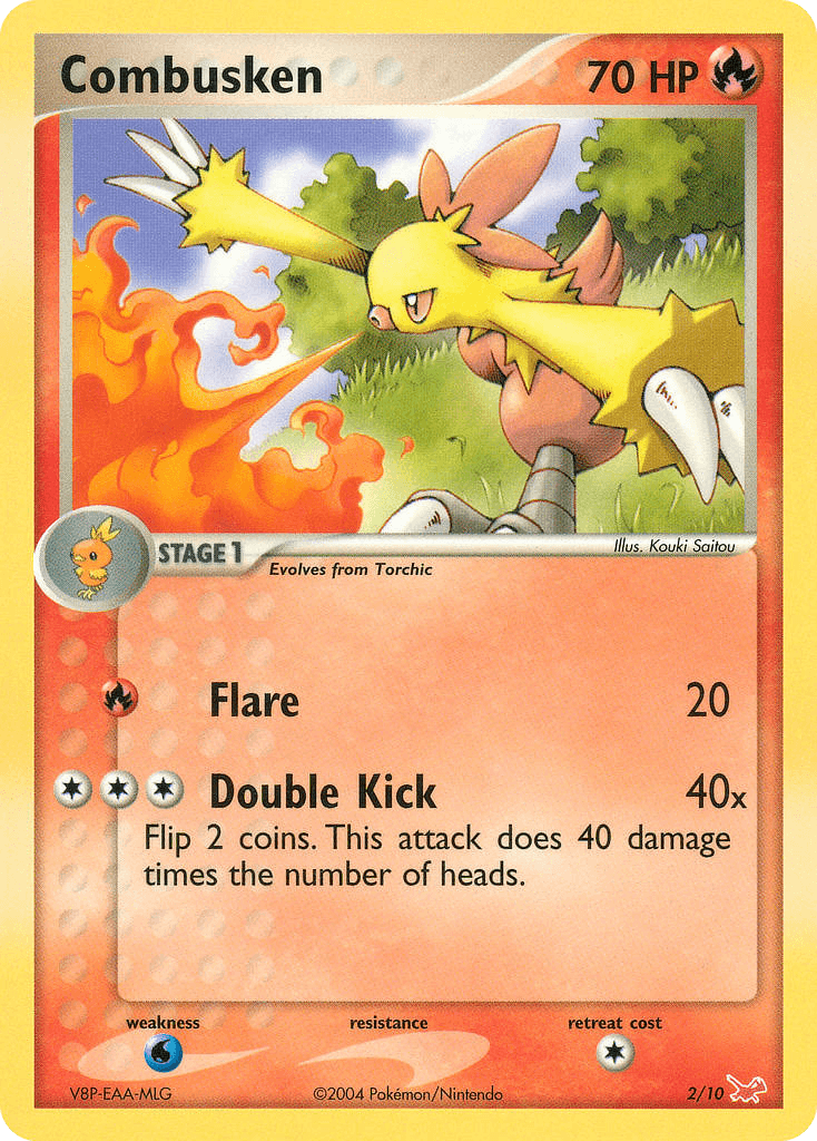 Carta Pokémon Combusken 2