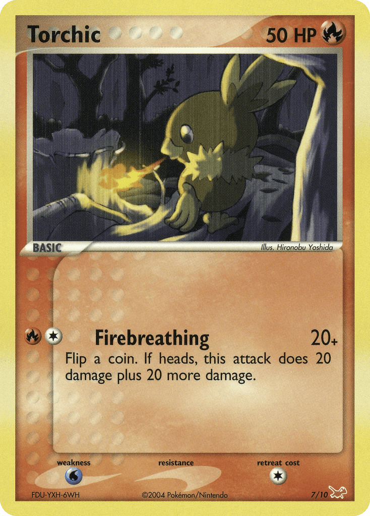 Carta Pokémon Torchic 7