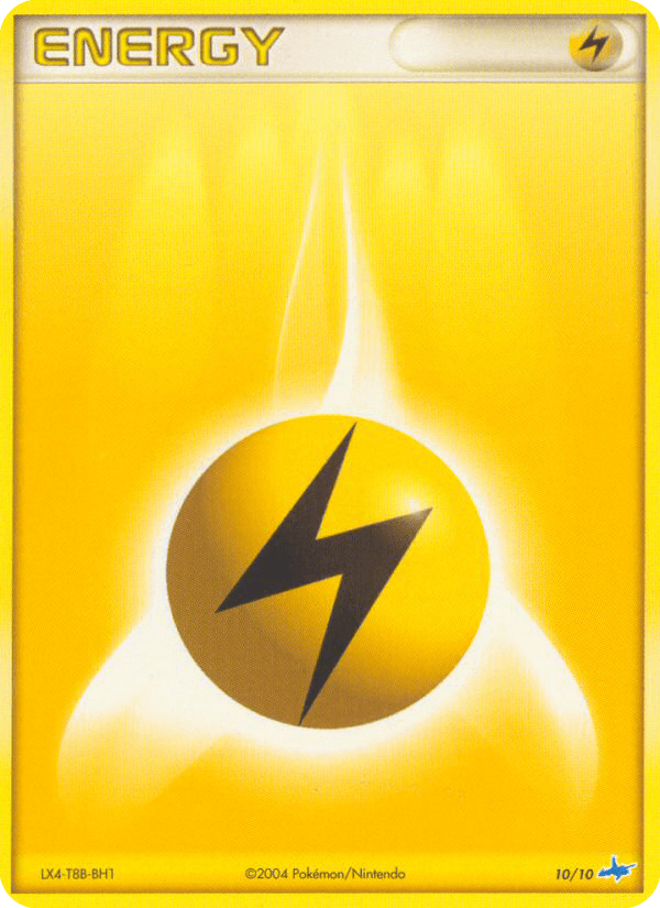 Carta Pokémon Lightning Energy 10