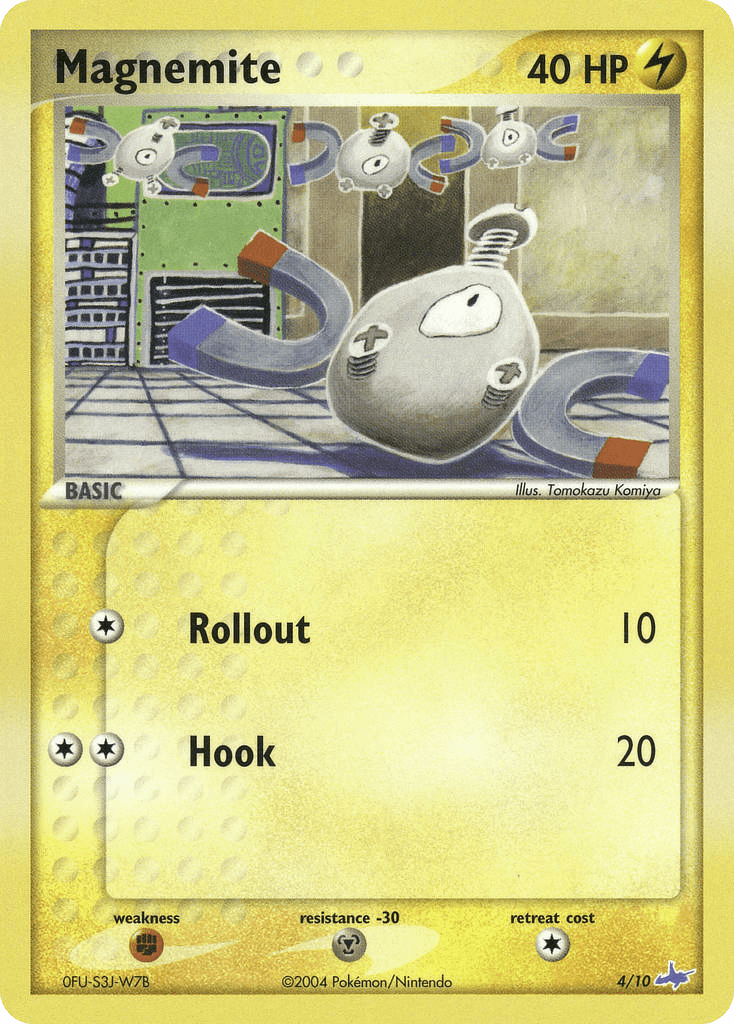 Carta Pokémon Magnemite 4