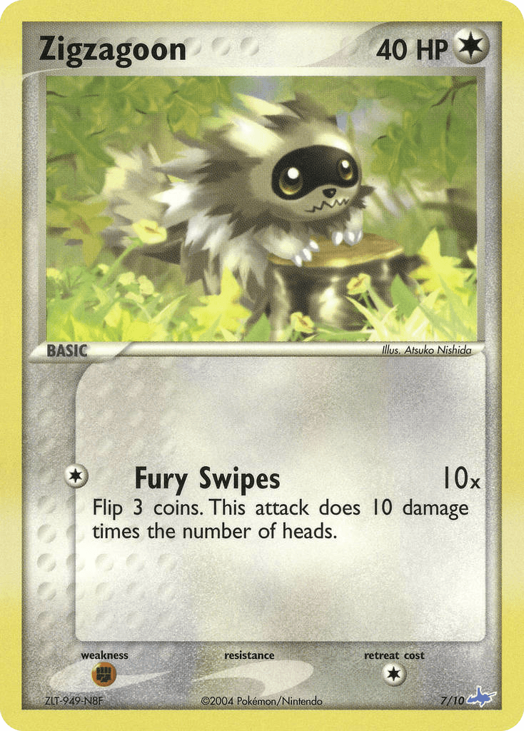 Carta Pokémon Zigzagoon 7