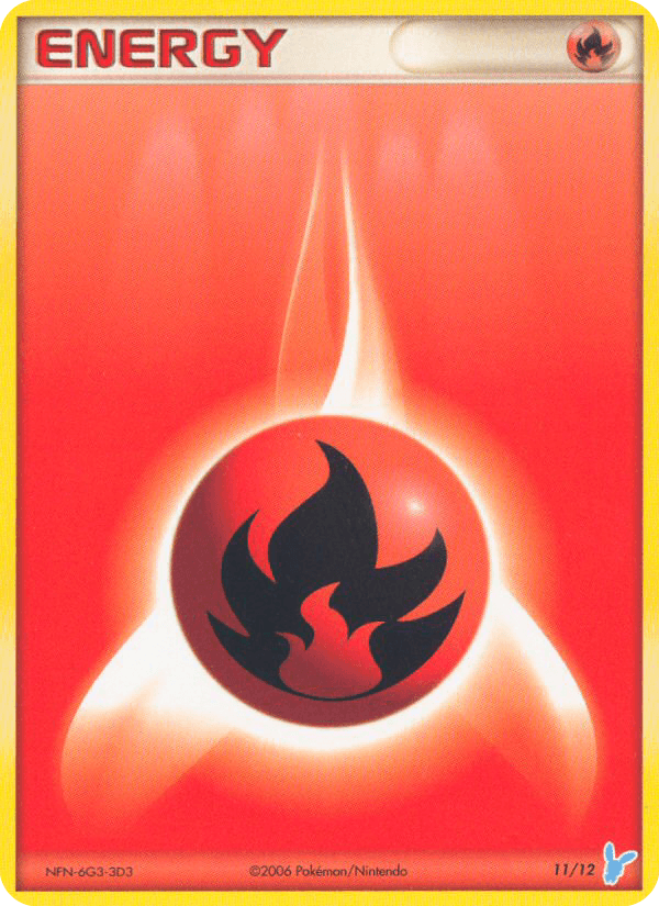 Carta Pokémon Fire Energy 11