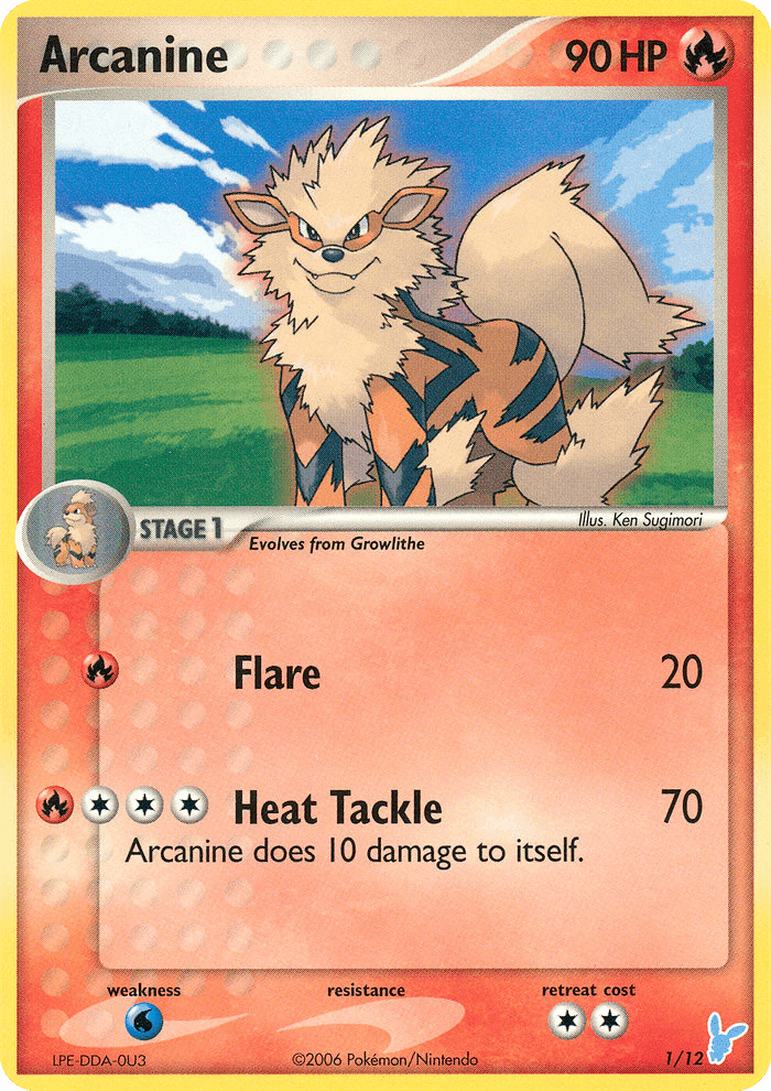 Carta Pokémon Arcanine 1