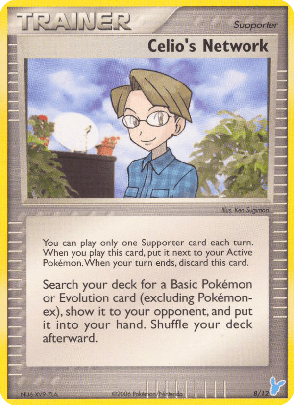 Carta Pokémon Celio's Network 8