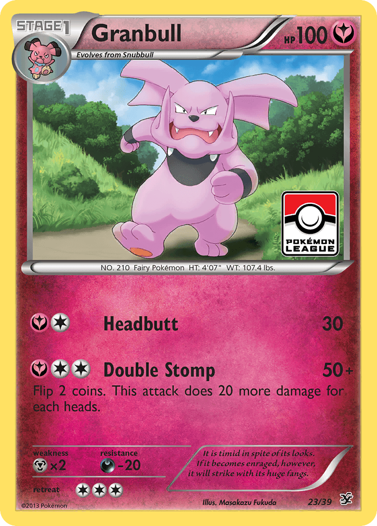 Carta Pokémon Granbull