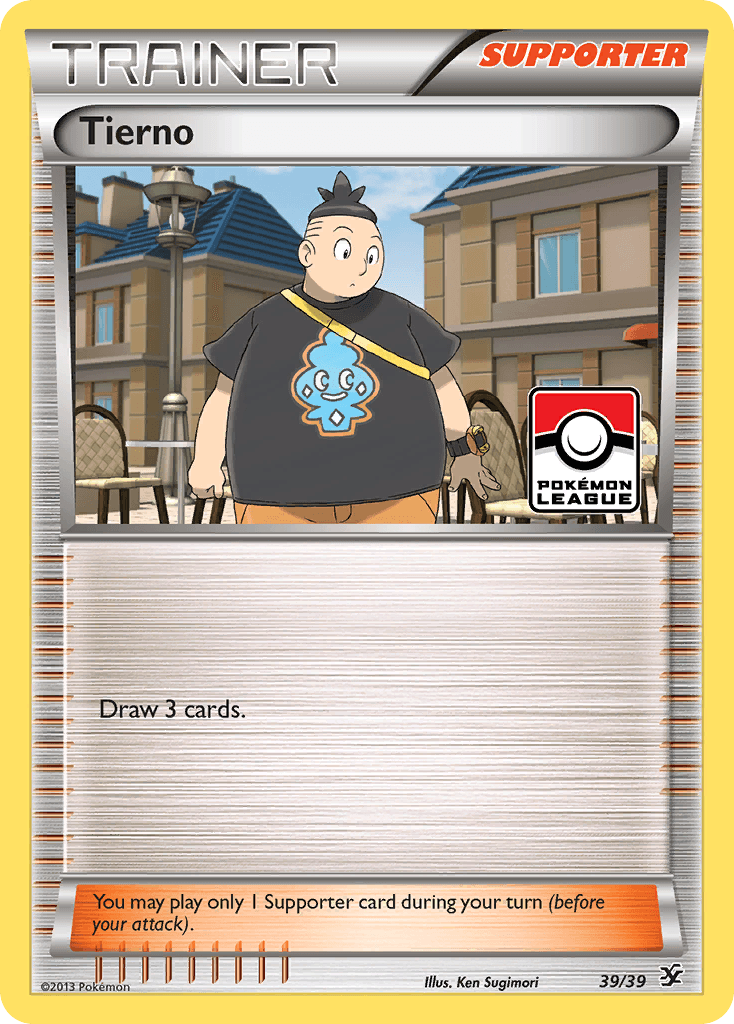 Carta Pokémon Tierno 39 de Kalos Starter Set
