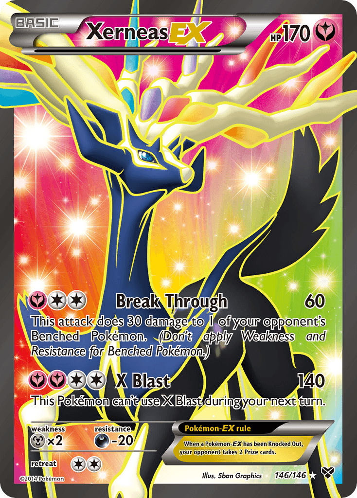 Carta Pokémon Xerneas-EX