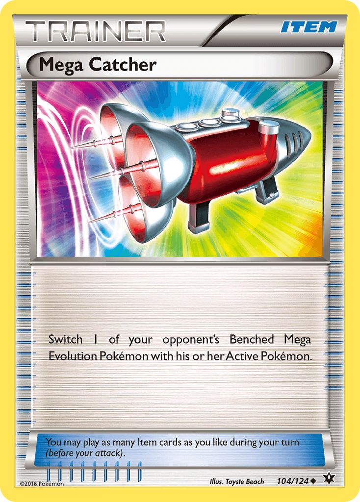 Carta Pokémon Mega Catcher 104 de Fates Collide