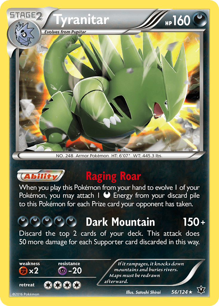 Carta Pokémon Tyranitar