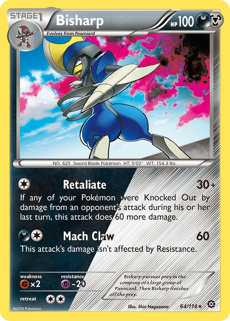Carta Pokémon Bisharp