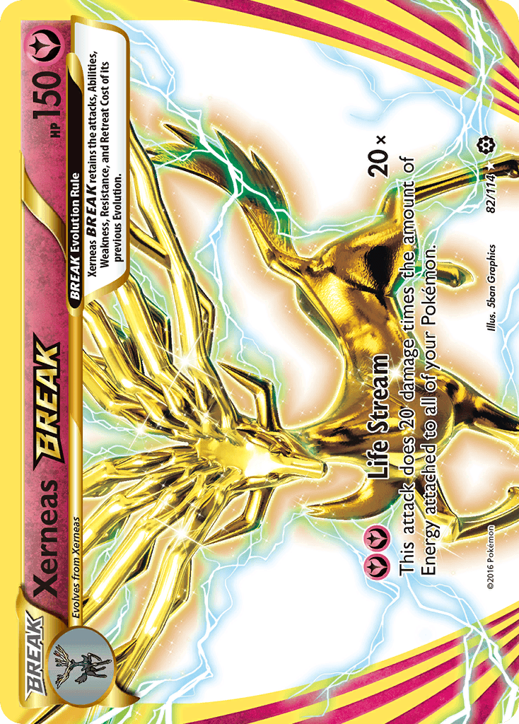 Carta Pokémon Xerneas BREAK
