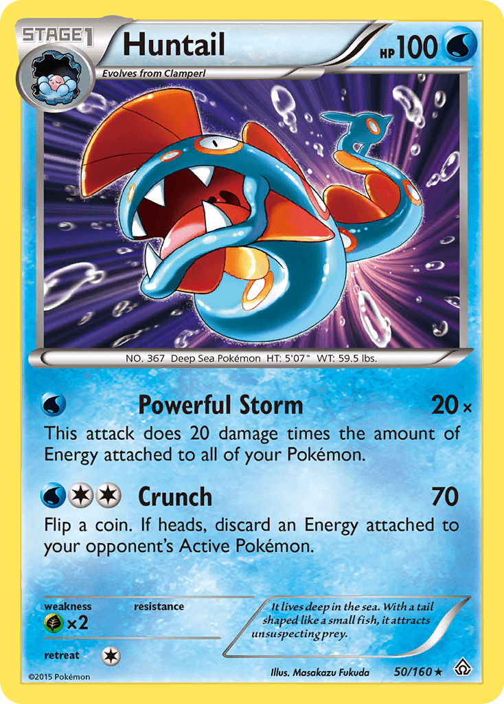 Carta Pokémon Huntail 50